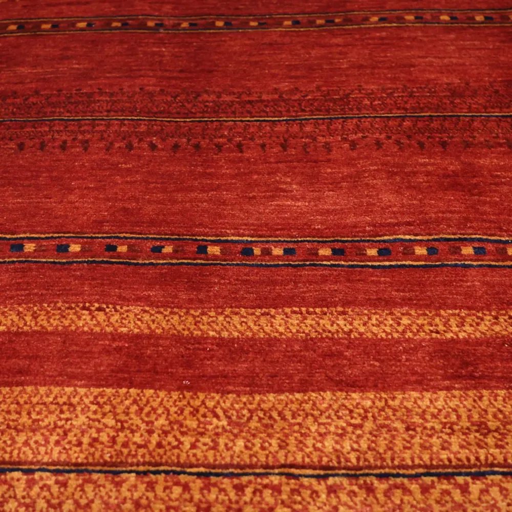 Tapete Gabbeh - Kashkuli Persa - 122 x 98 cm - multicolorido