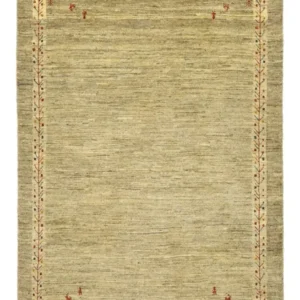 Tapete Gabbeh - Kashkuli Persa - 125 x 82 cm - bege