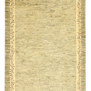 Tapete Gabbeh - Kashkuli Persa - 136 x 80 cm - bege