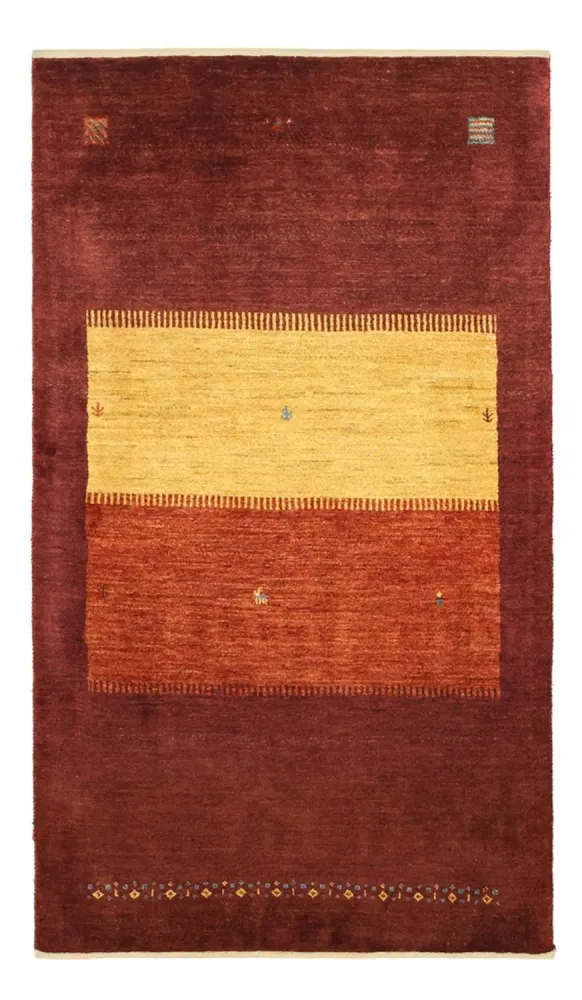 Tapete Gabbeh - Kashkuli Persa - 148 x 85 cm - multicolorido