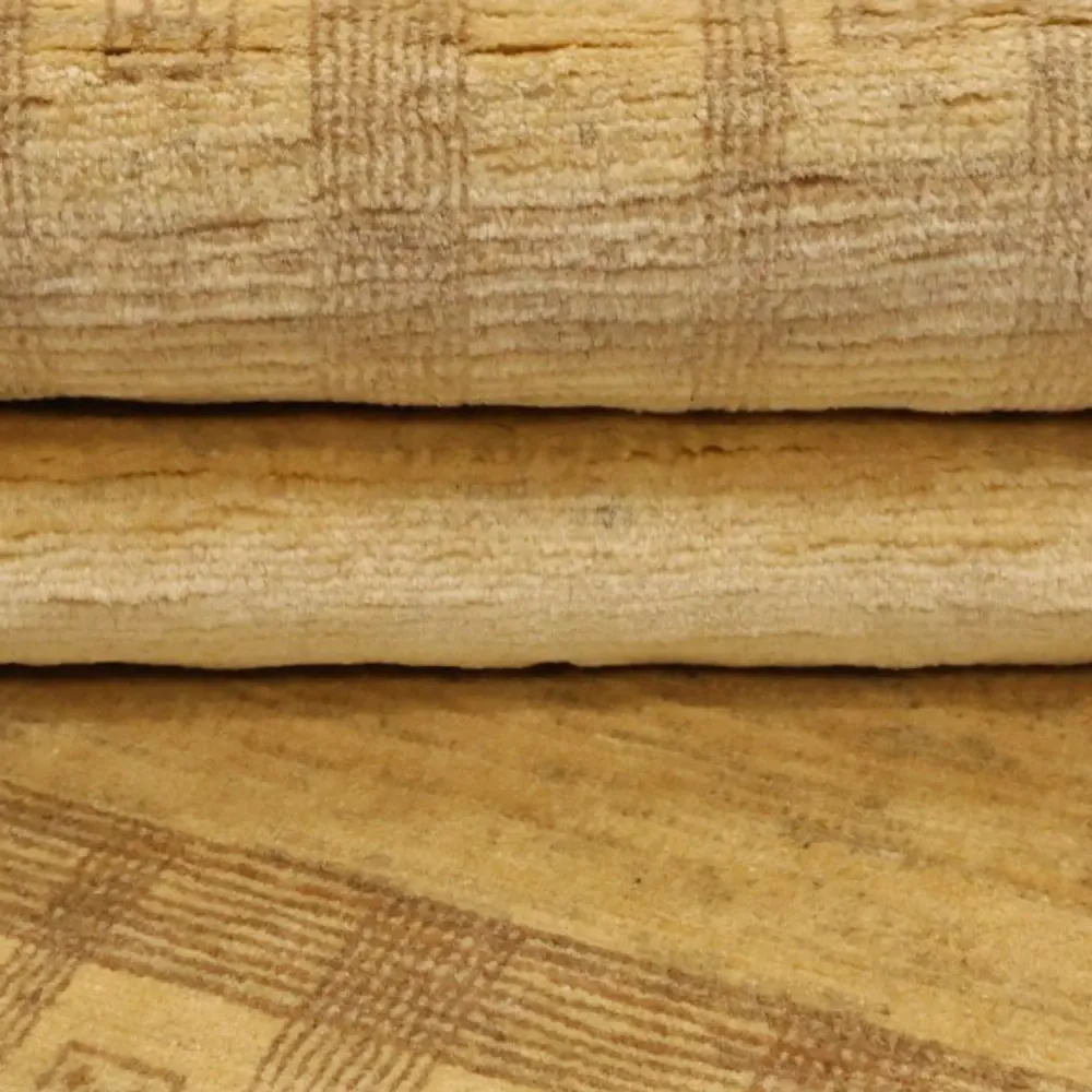 Tapete Gabbeh - Kashkuli Persa - 178 x 117 cm - bege claro