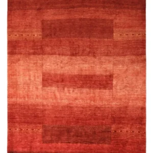 Tapete Gabbeh - Kashkuli Persa - 189 x 132 cm - vermelho