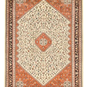 Tapete Gabbeh - Kashkuli Persa - 240 x 166 cm - areia