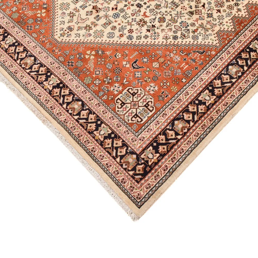 Tapete Gabbeh - Kashkuli Persa - 240 x 166 cm - areia