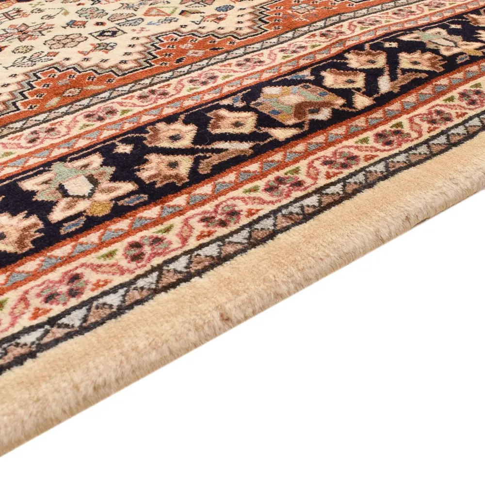 Tapete Gabbeh - Kashkuli Persa - 240 x 166 cm - areia