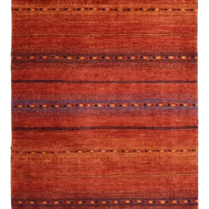 Tapete Gabbeh - Kashkuli Persa - 97 x 79 cm - multicolorido