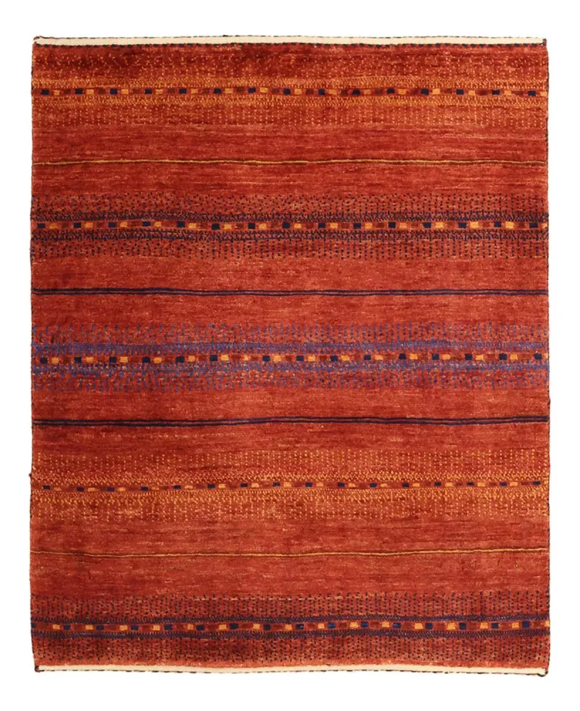Tapete Gabbeh - Kashkuli Persa - 97 x 79 cm - multicolorido