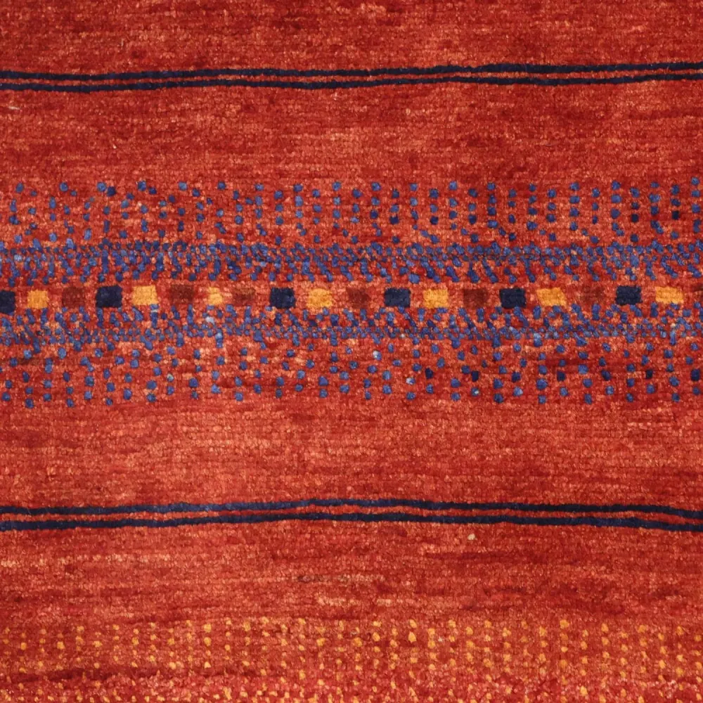 Tapete Gabbeh - Kashkuli Persa - 97 x 79 cm - multicolorido