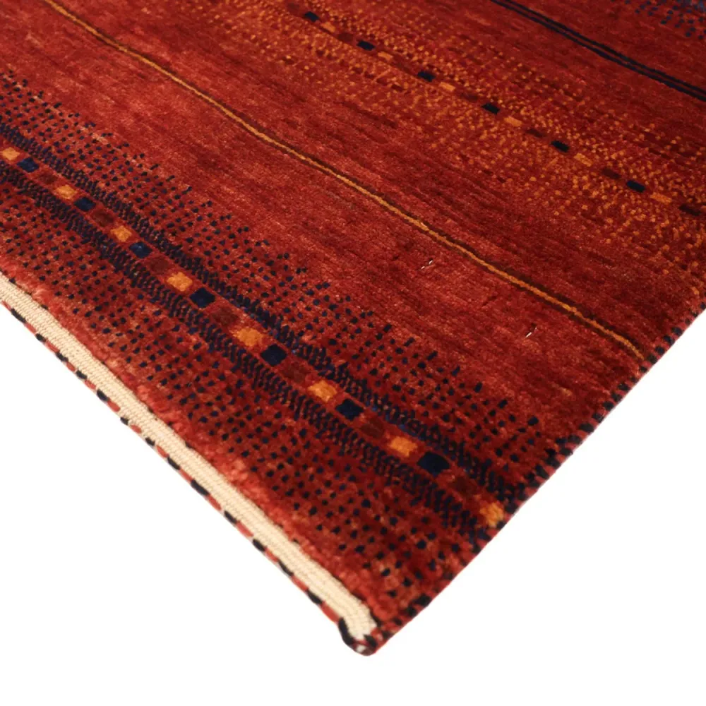 Tapete Gabbeh - Kashkuli Persa - 97 x 79 cm - multicolorido