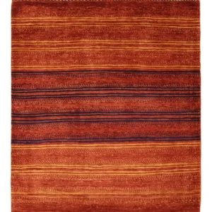 Tapete Gabbeh - Kashkuli Persa - 94 x 78 cm - multicolorido