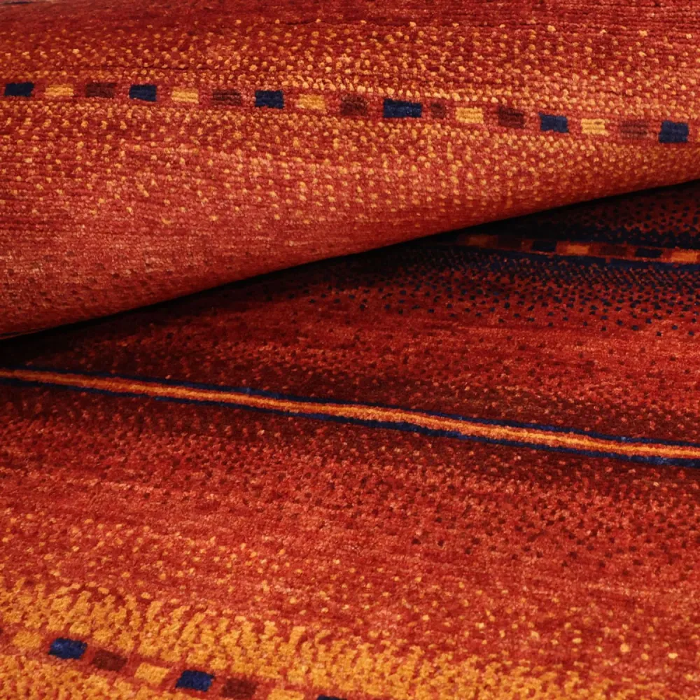 Tapete Gabbeh - Kashkuli Persa praç - 119 x 101 cm - multicolorido
