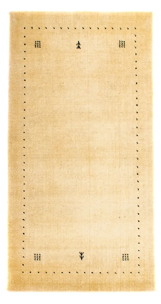 Tapete Gabbeh - Loribaft Indus - 142 x 73 cm - bege