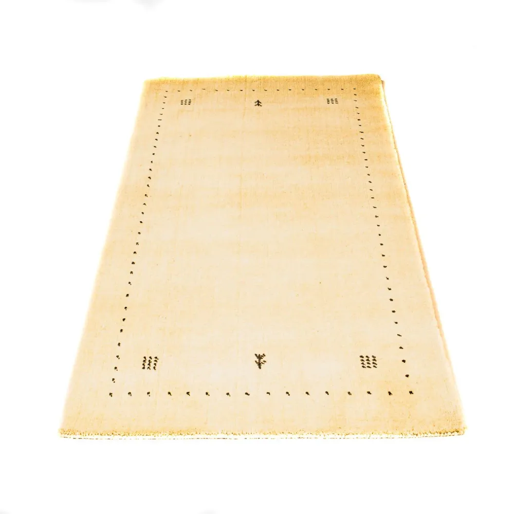 Tapete Gabbeh - Loribaft Indus - 142 x 73 cm - bege