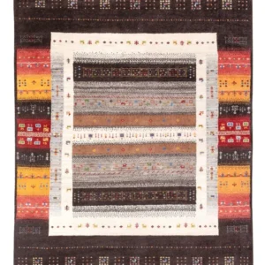 Tapete Gabbeh - Loribaft Indus - 240 x 169 cm - multicolorido