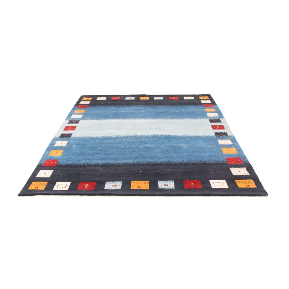 Tapete Gabbeh - Loribaft Indus - 240 x 169 cm - azul
