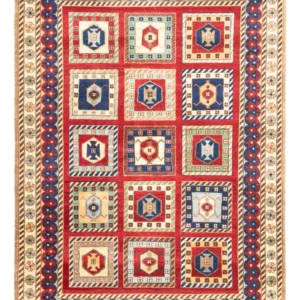 Tapete Gabbeh - Loribaft Indus - 241 x 168 cm - multicolorido