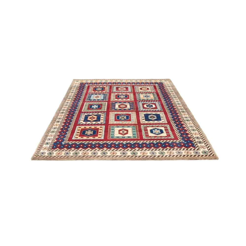 Tapete Gabbeh - Loribaft Indus - 241 x 168 cm - multicolorido