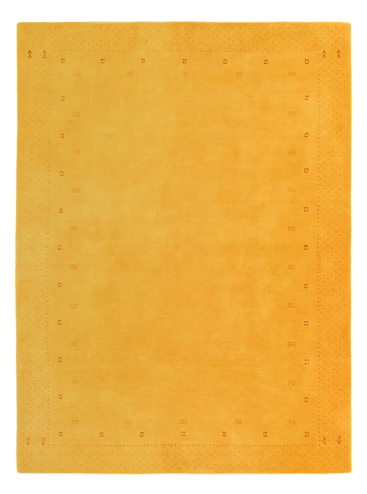 Tapete Gabbeh - Loribaft Indus - 244 x 180 cm - amarelo