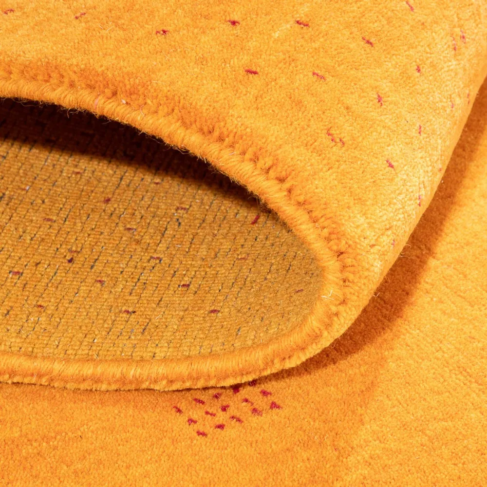 Tapete Gabbeh - Loribaft Indus - 244 x 180 cm - amarelo