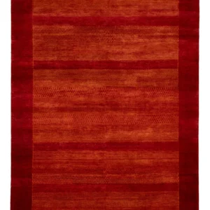 Tapete Gabbeh - Loribaft Indus - 249 x 174 cm - vermelho