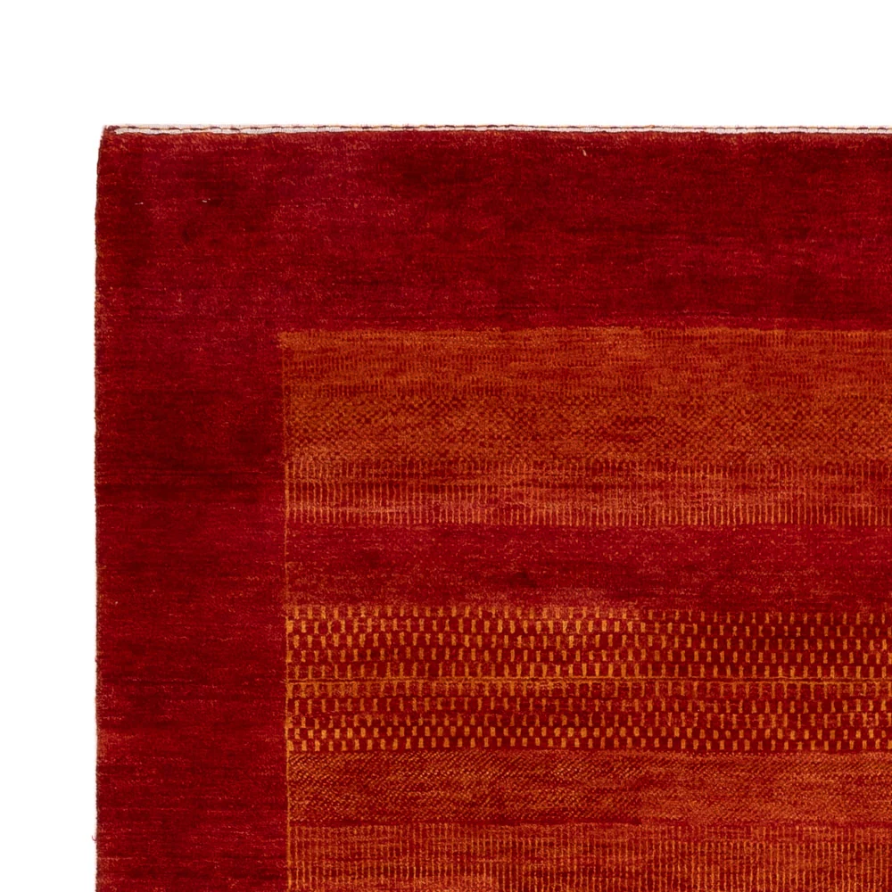 Tapete Gabbeh - Loribaft Indus - 249 x 174 cm - vermelho