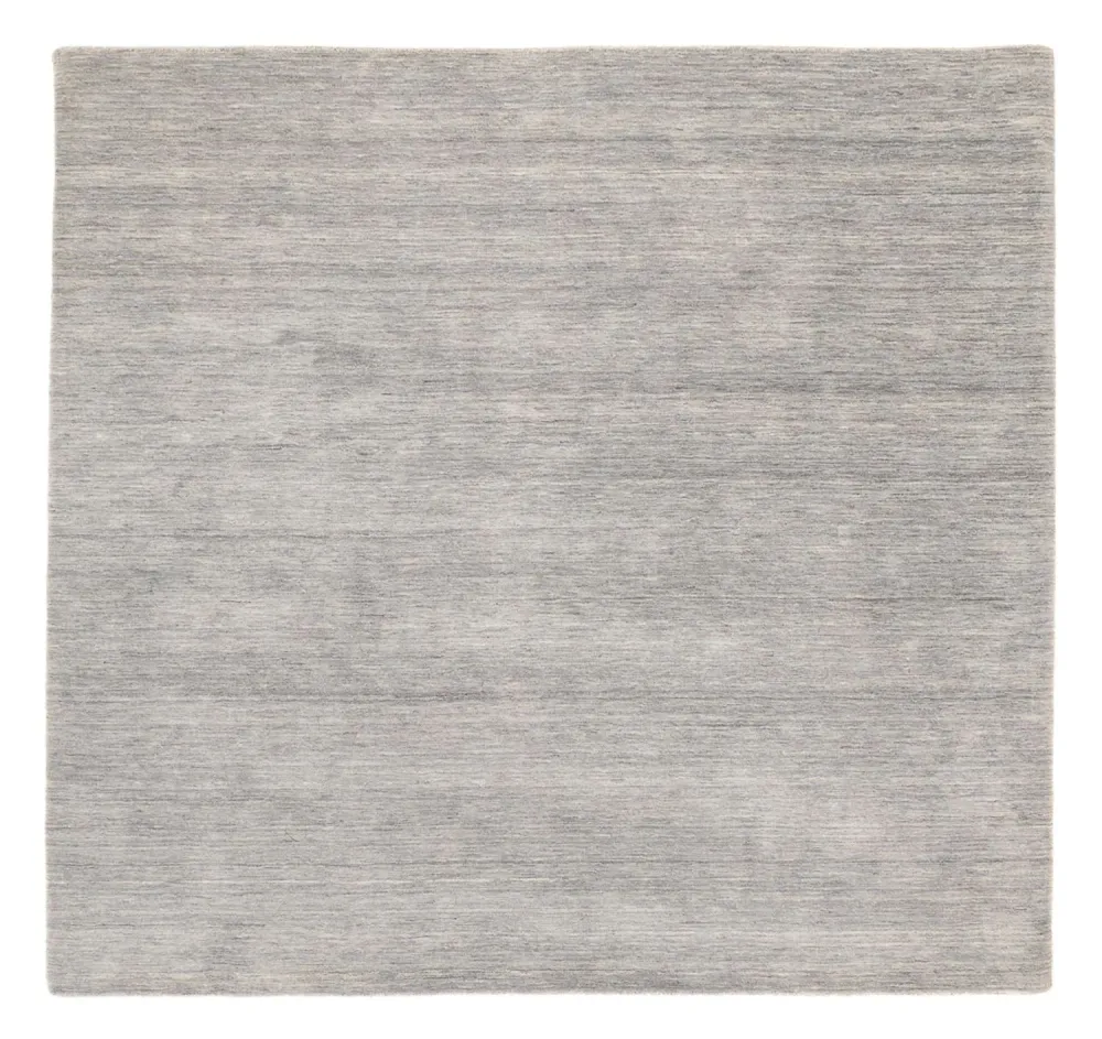 Tapete Gabbeh - Loribaft Indus praç - 200 x 200 cm - cinzento claro