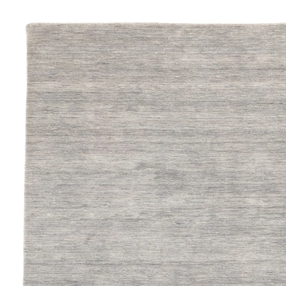 Tapete Gabbeh - Loribaft Indus praç - 200 x 200 cm - cinzento claro