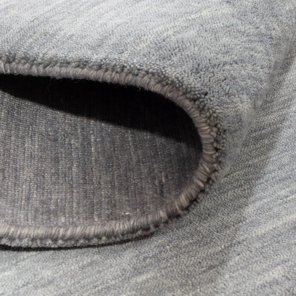 Tapete Gabbeh - Loribaft Indus praç - 200 x 200 cm - cinzento claro