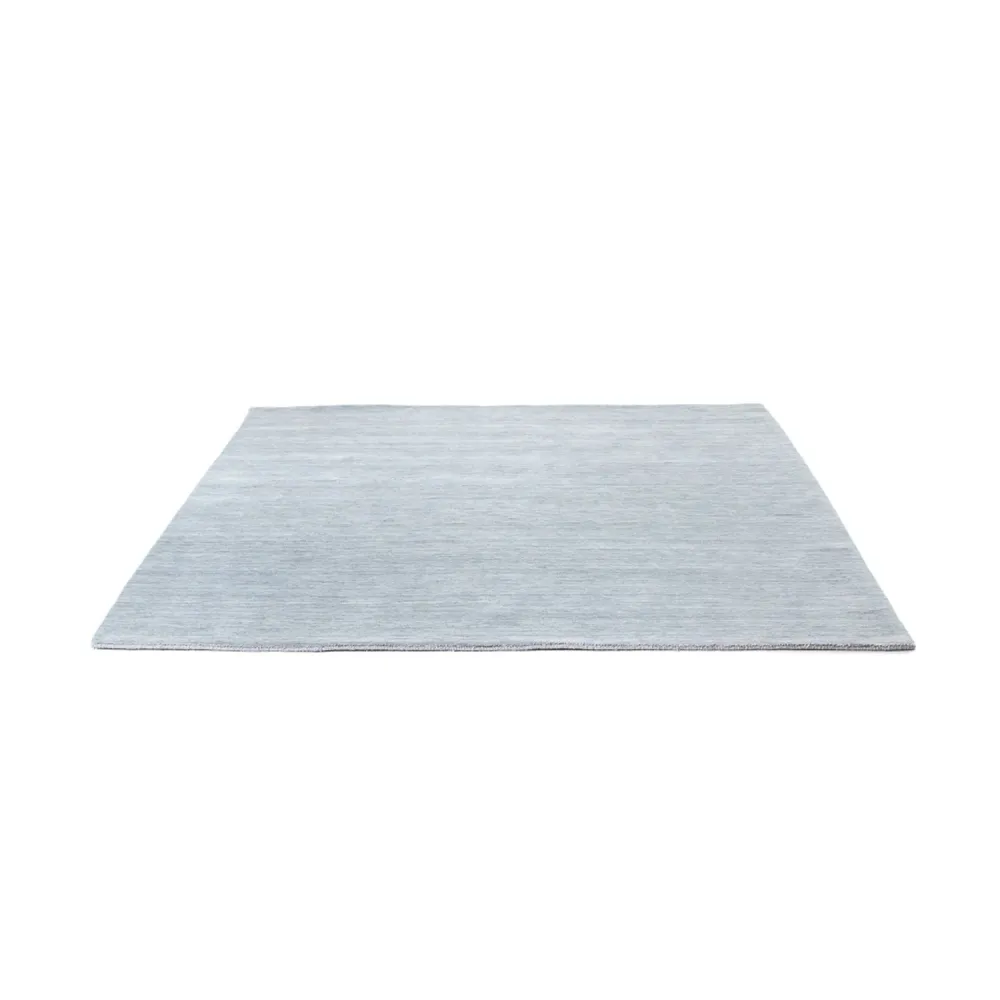 Tapete Gabbeh - Loribaft Indus praç - 200 x 200 cm - cinzento claro