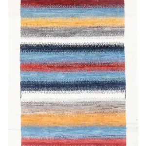 Tapete Gabbeh - Loribaft Persa - 120 x 78 cm - multicolorido