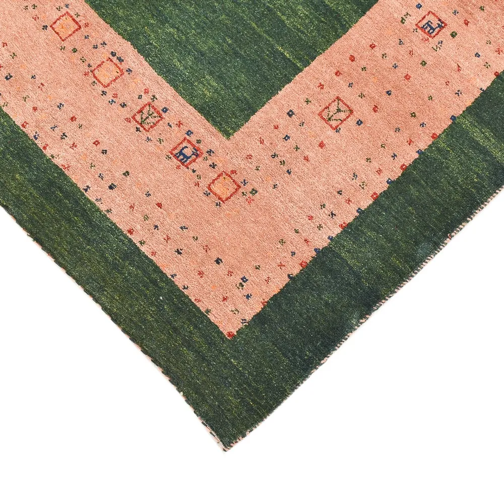 Tapete Gabbeh - Loribaft Persa - 150 x 108 cm - multicolorido