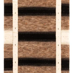 Tapete Gabbeh - Loribaft Persa - 190 x 125 cm - cinzento
