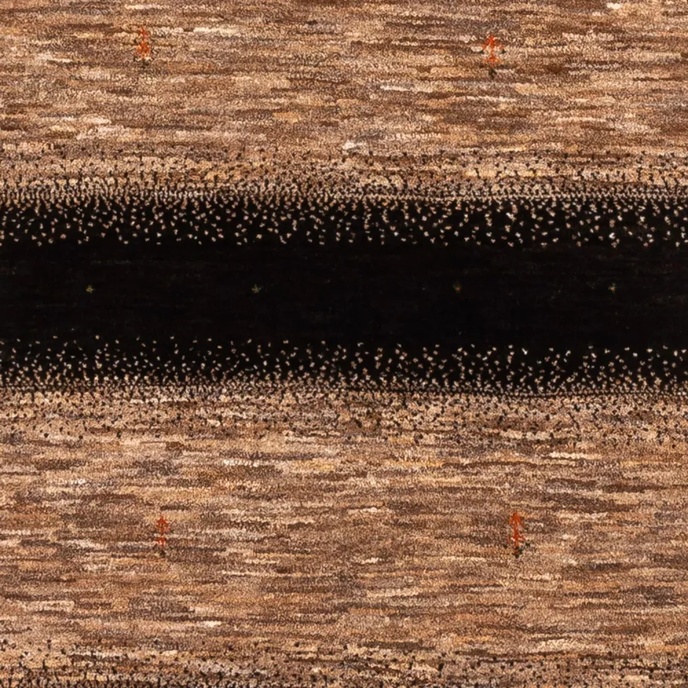 Tapete Gabbeh - Loribaft Persa - 190 x 125 cm - cinzento