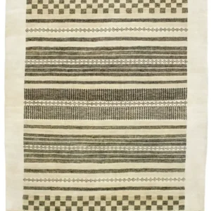 Tapete Gabbeh - Loribaft Persa - 199 x 142 cm - bege