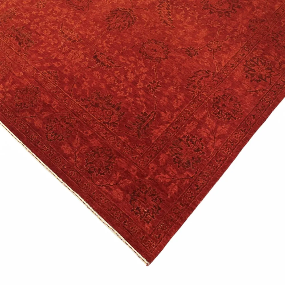 Tapete Gabbeh - Loribaft Persa - 200 x 142 cm - vermelho