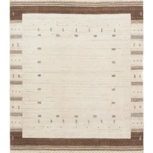 Tapete Gabbeh - Loribaft Persa - 200 x 143 cm - bege