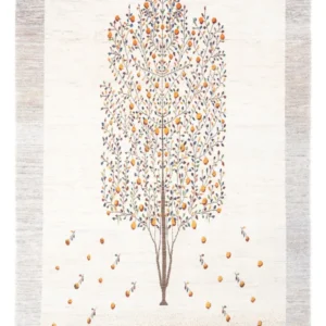Tapete Gabbeh - Loribaft Persa - 206 x 148 cm - multicolorido