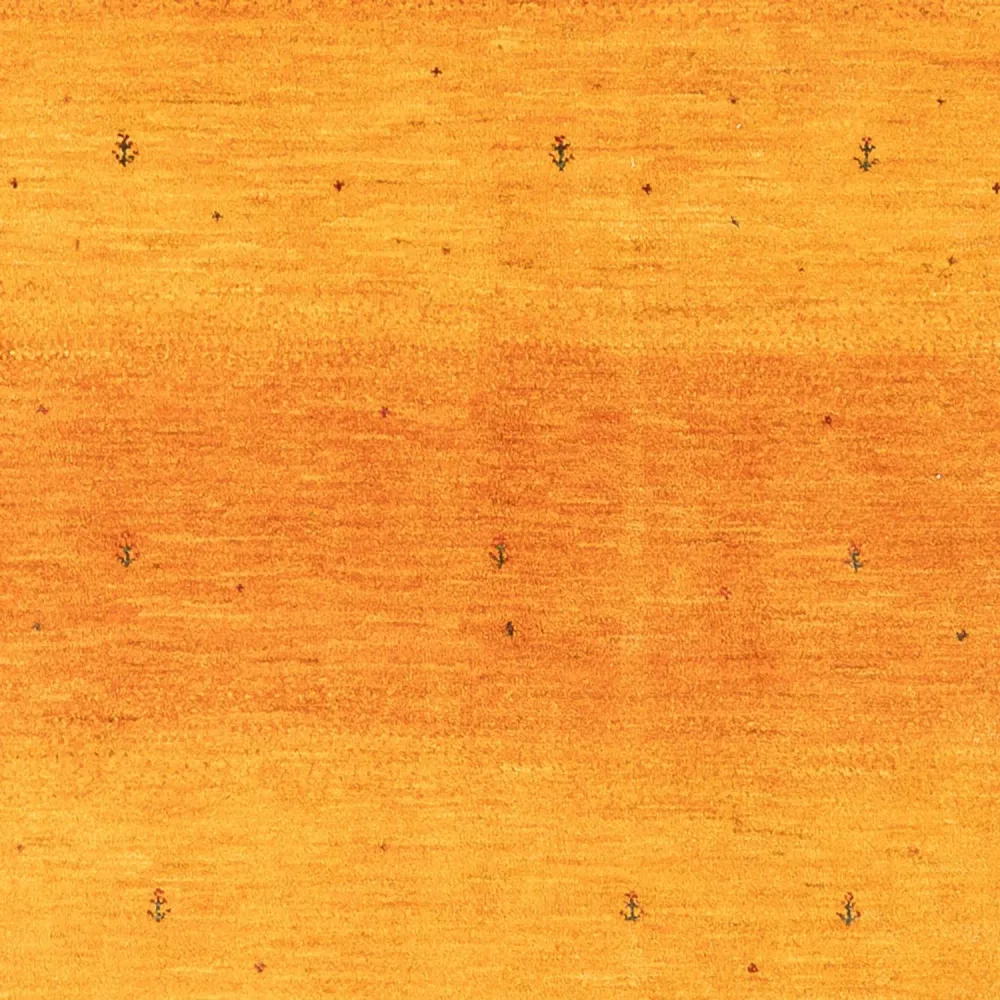 Tapete Gabbeh - Loribaft Persa - 209 x 155 cm - laranja