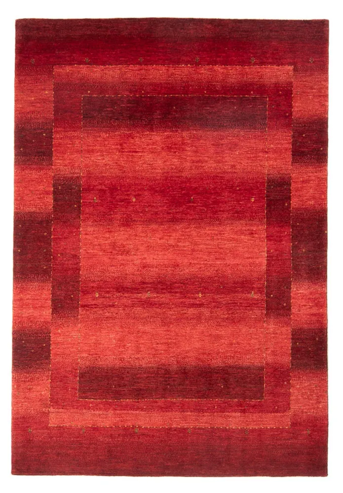 Tapete Gabbeh - Loribaft Persa - 222 x 150 cm - vermelho