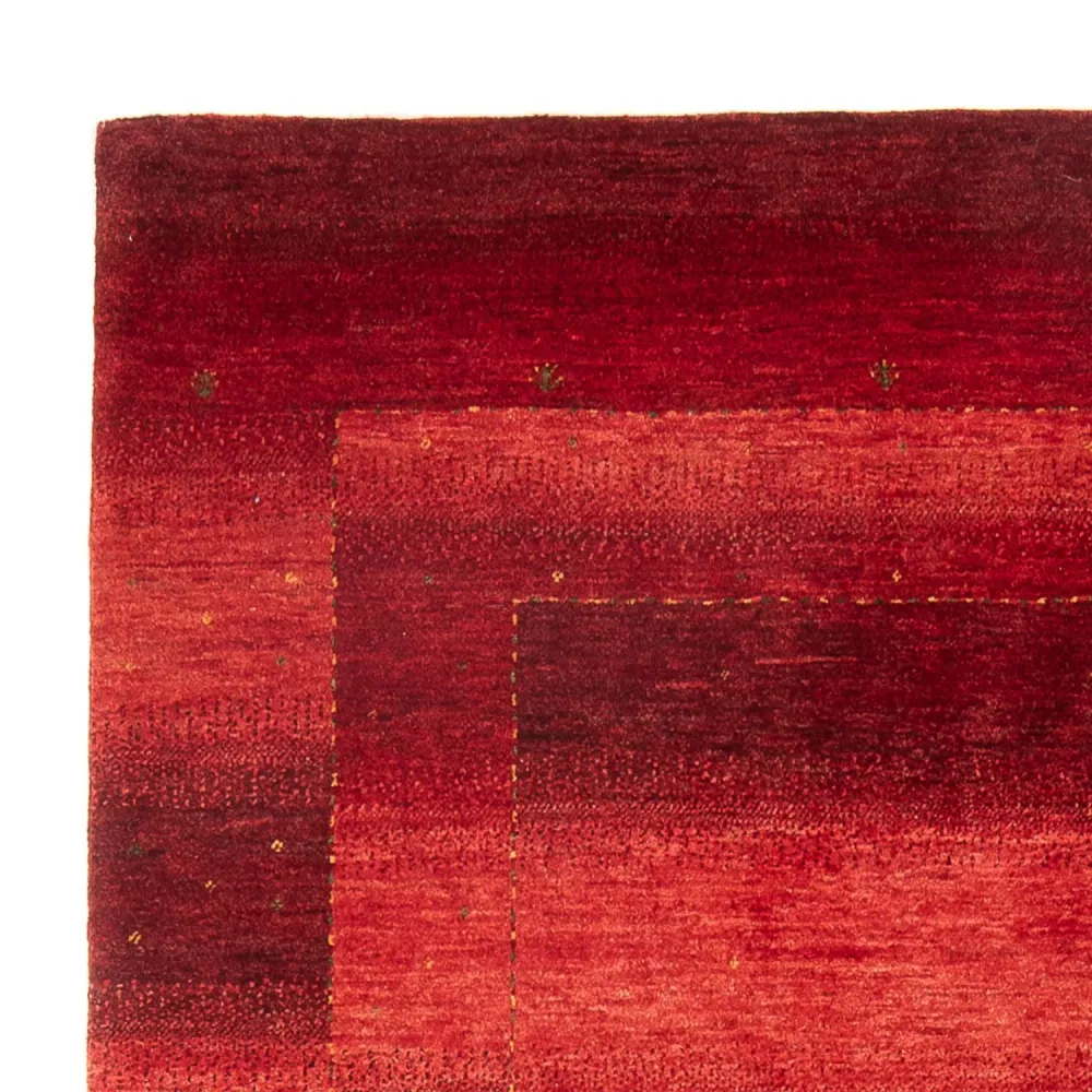 Tapete Gabbeh - Loribaft Persa - 222 x 150 cm - vermelho