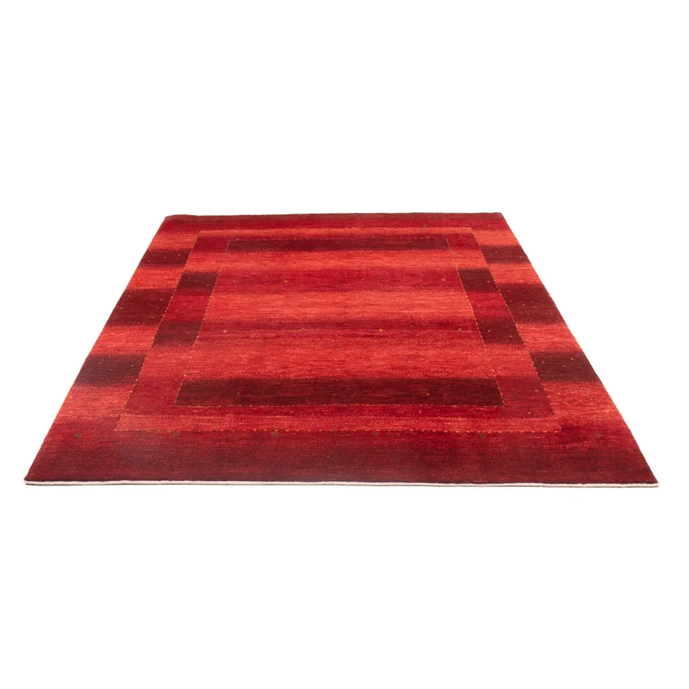 Tapete Gabbeh - Loribaft Persa - 222 x 150 cm - vermelho