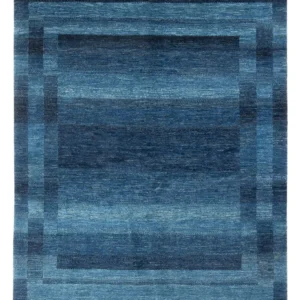 Tapete Gabbeh - Loribaft Persa - 225 x 186 cm - azul-mar