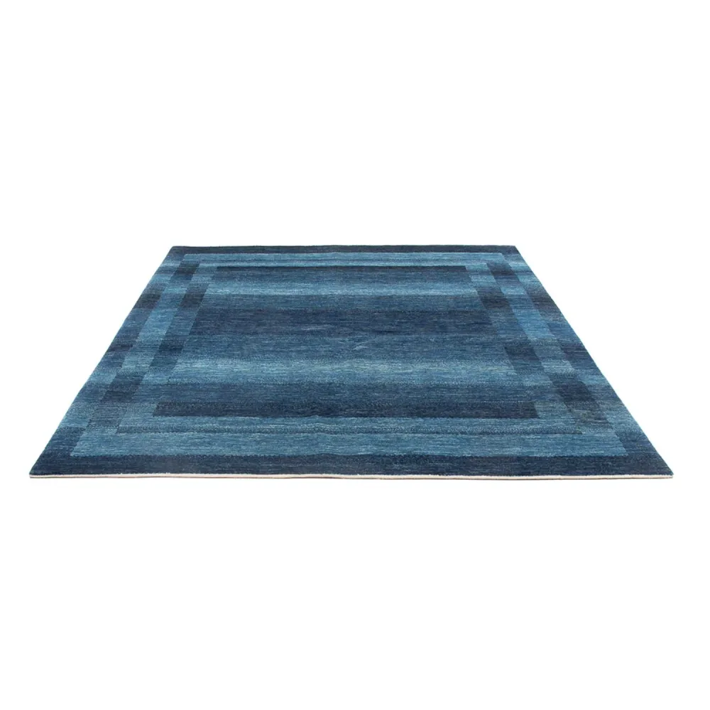 Tapete Gabbeh - Loribaft Persa - 225 x 186 cm - azul-mar