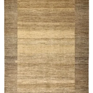 Tapete Gabbeh - Loribaft Persa - 230 x 163 cm - bege escuro