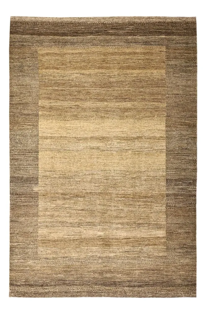 Tapete Gabbeh - Loribaft Persa - 230 x 163 cm - bege escuro