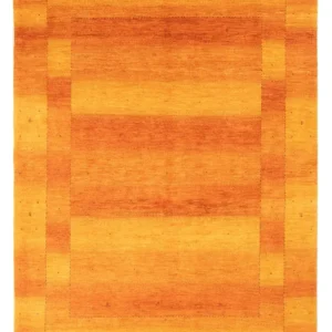 Tapete Gabbeh - Loribaft Persa - 236 x 173 cm - laranja