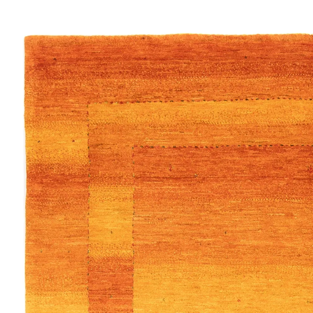 Tapete Gabbeh - Loribaft Persa - 236 x 173 cm - laranja