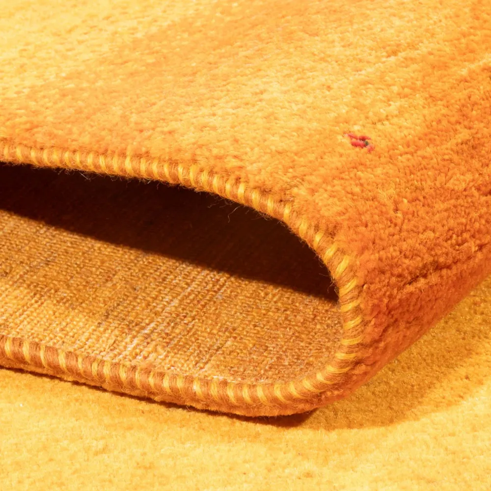 Tapete Gabbeh - Loribaft Persa - 236 x 173 cm - laranja