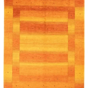 Tapete Gabbeh - Loribaft Persa - 238 x 183 cm - ouro