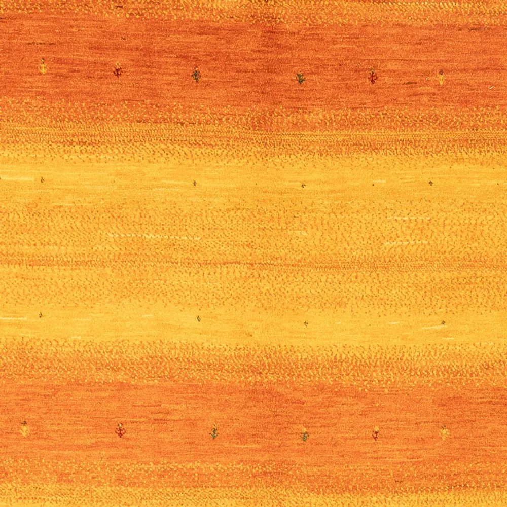 Tapete Gabbeh - Loribaft Persa - 238 x 183 cm - ouro